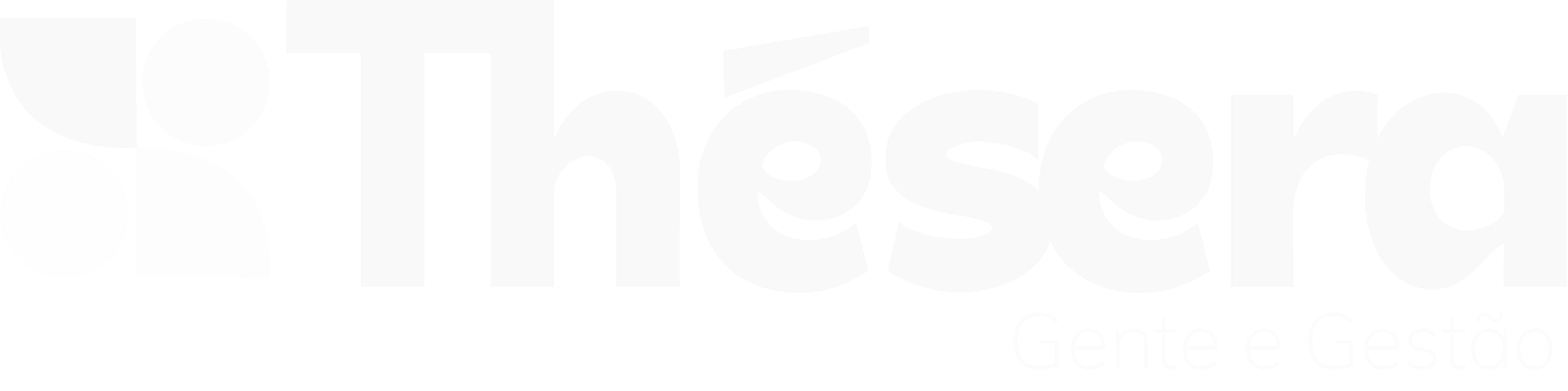 Logo da Thésera branco.